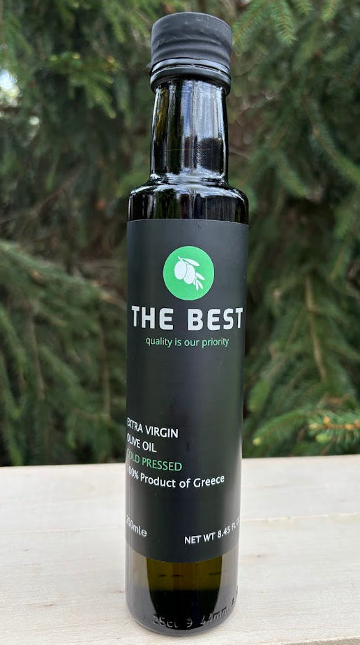 THE BEST Extra Virgin Olive Oil 250ml / 8.45 fluid ounces